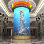 aquarium acrylique grand cylindre